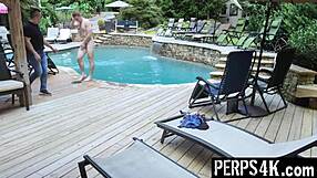 boy gets ass filled with cum by gay office cop