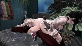 black man fucks two white women in second life