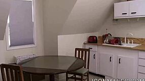 Wow! Billy Santoro and Lawrence Portland bang super hard in wild action!