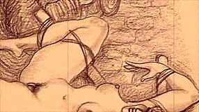 Hot vintage anime and illustrations with hairy and animated porn