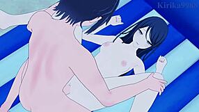 ichika hoshino and ena shinonome engage in intense creampie sex in project sekai hentai