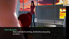 My New Family 58: Busty Milf Drives Me Wild in Homemade Clip