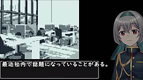 In baseball battles, a crossdressing woman with small tits uses a baseball bat in anime hentai