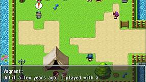 girl reincarnates naked in another world, showing big tits and ass 😍