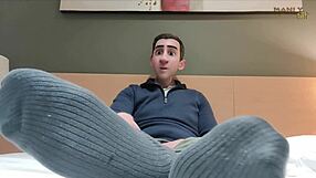 I’m craving my hot stepdad so bad, alone in a hotel with one bed, wanting his feet and gay daddy moves.