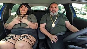 Novinha BBW Charlotte Spykhy Rides During Wild Carona