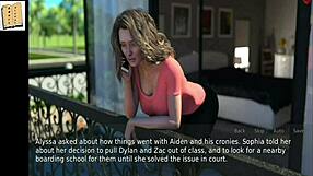 a wife and stepmother in an erotic game scenario