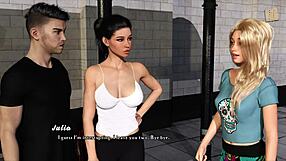 intertwined 64: nikki has to leave again in this cartoon story