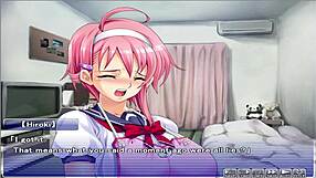 apartment of love ep 5: he gropes her in this hentai game