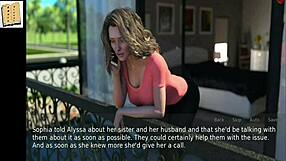 a wife and stepmother in an erotic game scenario