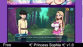 Wow! Princess Sophia gets wild in erotic cartoon action!