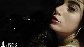 Skinny babe gets fucked in the ass by horny friend
