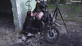 hot milf loves motorcycles and big dicks