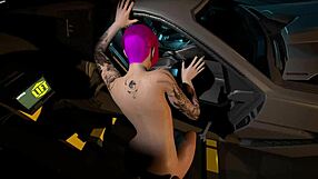 Petite Punk Girl Gets Pierced Pussy Fucked For Facial