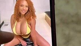 I'm bein' the lil' slut for dis scoundrel, gettin' my ass fuck'd hard