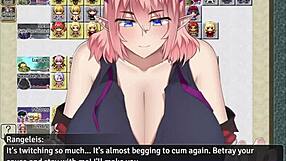 watch this hentai femdom scene with big tits!