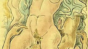 Vintage erotic drawings from antique collections