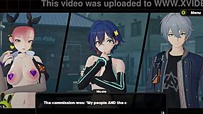 nicole teams up with gumi in zenless zone zero