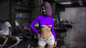 Steamy visual novel with anime art and hardcore creampie scenes