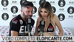 Watch the young and beautiful Veve Valencia strip in the hot room
