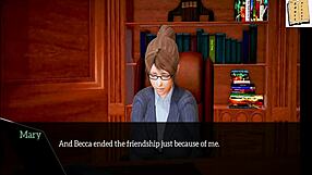 3D animated adult video featuring family role play
