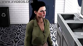 बेबी बंप उफ़: आरोन डन ने इसाबेला को कार्टून में गर्भवती कर दिया