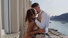 catia soares is such an exhibitionist she sucked my cock on the balcony of my house it was amazing