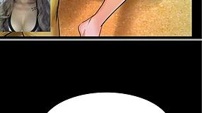 In this erotic chapter, 'my aunt whispers, come closer for some fun'