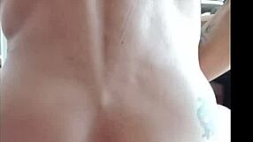 Beautiful big cumshot in a hot anal fuck scene with a nudist stud