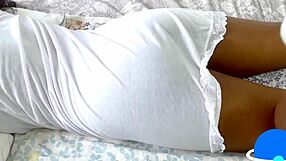 Caught my neighbor watching porn, so I fucked her hard before hubby came!