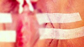 sucking and pinching the clitoris