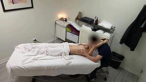Petite Japanese girl got lured and taken twice during her massage session. It was intense every time.