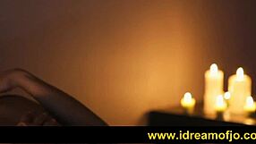 I received a relaxing massage in the bedroom with gentle touches and kisses