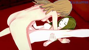 Phara Suy�f And Leiur Dar�him And Kaede Kagayama Intense Futanari Sex - Symphogear & Non Non Biyori Hentai