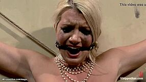 Watch The Lesbian Slut Getting Whipped And Fucked Hard!