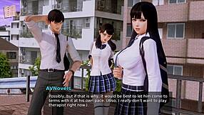 Walkthrough of the adult visual novel and game, The Academy 165