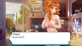 अरे, मेगन जैसी गेमर लड़कियों के साथ 3D कार्टून में जंगली मस्ती करें!