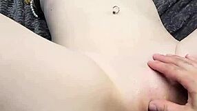 Gay amateur gets his dick sucked by a machine