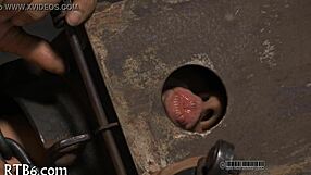 punish that naughty angel with a lusty facial