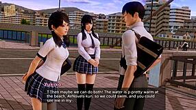 Academy 165: Intense Anime Hentai Battle