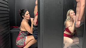 Amanda Smell and Pattywife swap partners right in the middle of the party!