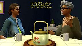 I can't stop watching these Sims 4 ugly fuckers in wild orgy action.