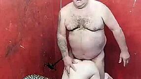 Novinha Loves Old Man Taking Her Doggystyle for Intense Climax.