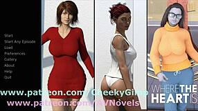 Adult visual novel with animated erotica and big ass love