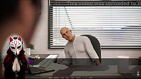 Brunette Maid Kate in Cosplay Stockings Flashes Tits in Public