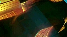 I’m flashing and touching myself in a risky public spa