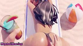 Shy Teen 18+s First Time Sucking Cock Game Play in Anime Hentai