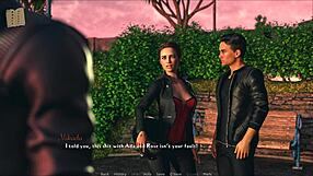 3D animated boobs and commented gameplay in anime visual novel