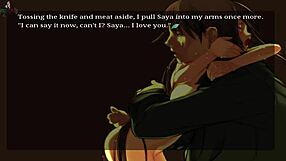 Part 9 of Song of a Saya features the sexy japanese girl in action