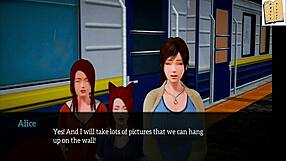 My new family 181 unfolds with steamy hentai teen action